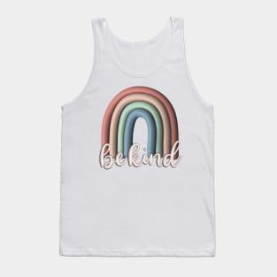 Be Kind 3D Rainbow Tank Top